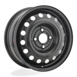 TREBL 53A49A Opel 5.5x14 PCD4x100 ET49 DIA 56.6  Black